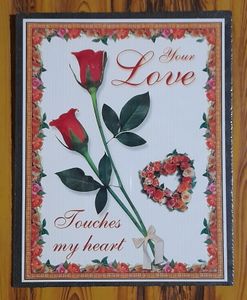 Wall Hanging Love Photo