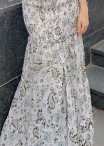 Boho Paisley Print Tiered Maxi Dress