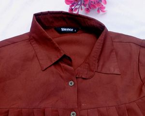 Brown Casual Shirt 🤎🛍️