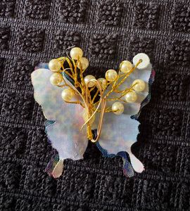 Set of 9 Butterfly Hair Clips