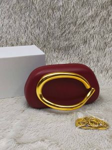zara viral clutch maroon Edition