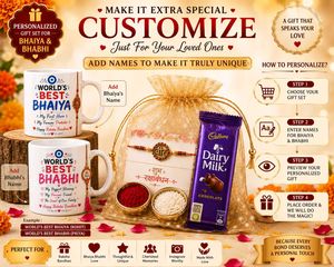 Raksha Bandhan Gift Set for Bhaiya &amp; Bhabhi