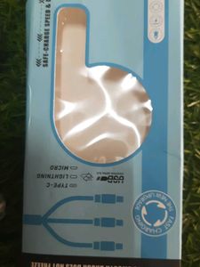 3 in 1 USB Cable 3a fast charging