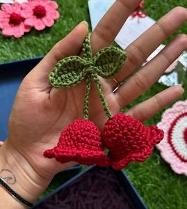 lily of the vally bag charms
