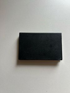 Sleek Black Business Card Holder