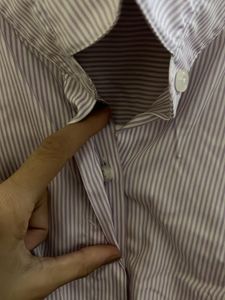 Striped Short Sleeve Button-Up Shirt