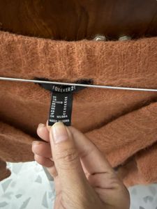 Forever 21 Cropped Cardigan