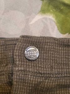 Jockey green Checked Trousers