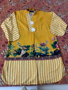 kurta with beautiful neck