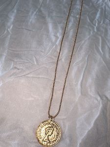Vintage Coin Pendant Necklace
