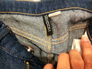 Dark Blue Denim Jeans