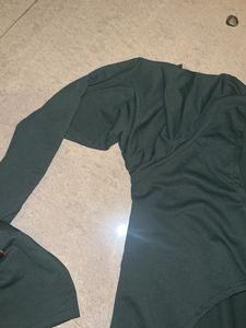 WOMEN BODYSUIT green colour