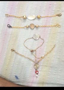 beautiful evil eye bracelets set of 4