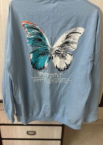 Light Blue "Butterfly" Sweatshirt