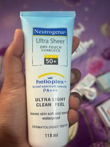 Neutrogena Ultra Sheer Sunblock SPF 50+