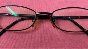 Titan Black Rimmed Eyeglasses