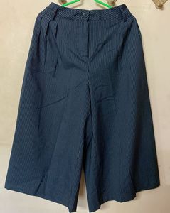 Striped Wide Leg Culottes