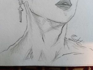 Pencil Portrait Sketch of BTS Jimin