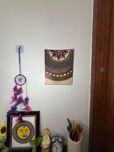 Handmade Madhubani Painting Canvas