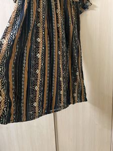 Boho Print Midi Dress
