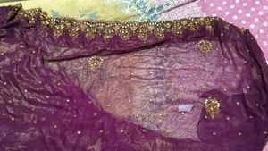 y2k embroidery saree