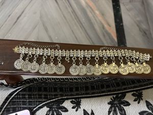 Oxidised choker chain