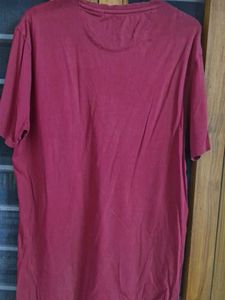 Maroon Graphic Tee