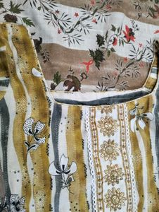 Printed Yellow Suit