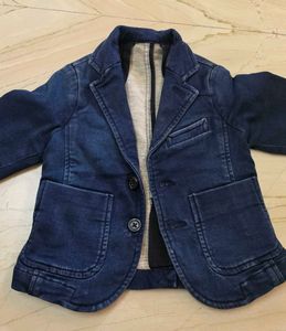 Denim Blazer Jacket