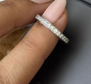 Elegant Diamond Band Ring US size 5