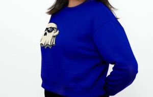 Cool Ghost Graphic Sweatshirt