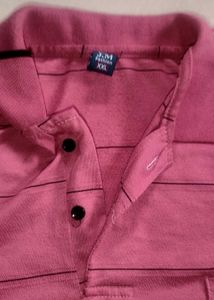 Men's Striped Polo T-Shirt