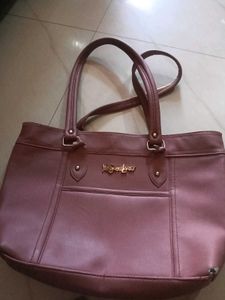 Chic Faux Leather Handbag