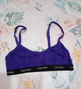 Calvin Klein Purple Bra