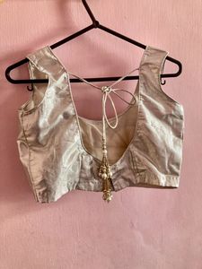 Silver Sequenced Party Wear