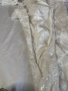 Elegant White Embellished Gown