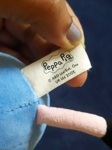 2 Peppa Pig Plush Toys