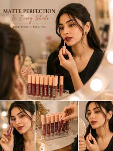 Set of 8 Matte Liquid Lipsticks