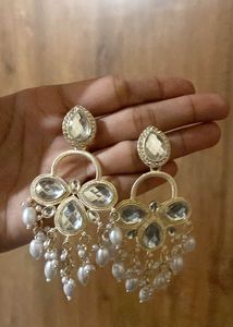 Elegant Pearl Drop Earrings