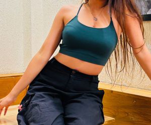 Backless Green Top ( Worn Just Once )