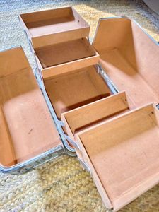 Vintage Combination Lock Travel Case