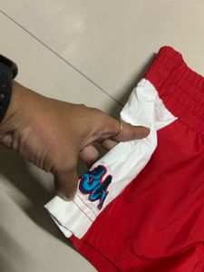 Kappa Red &amp; White Sports Shorts