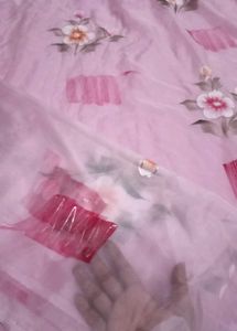 Beautiful Pink Floral Lehenga Choli Set
