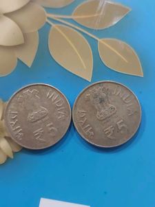 Motilal Nehru Jayanti Coins Of 5 Rs