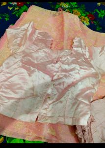 Brand-new Saree With Blouse And Petticoat