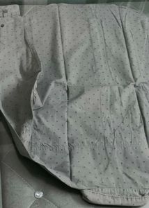 Men's Grey Printed Casual Shirt