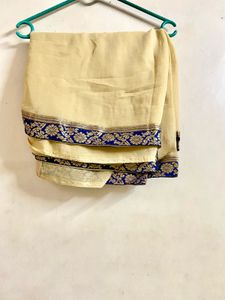 Elegant Embroidered Border Saree