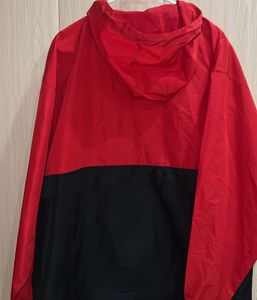Champion Red &amp; Black Pullover Jacket