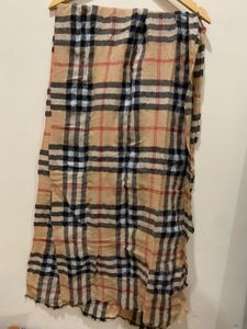 Burberry Print Classic Plaid Scarf