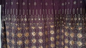 sequence choli dress